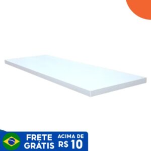 1 Prateleiras Mdf Branca de Madeira 60×45 Madeira